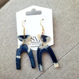 Hypo-allergenic earrings with 14k back - new with tags